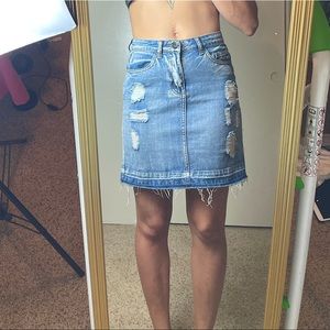 Size 25 Others Follow Denim Skirt
